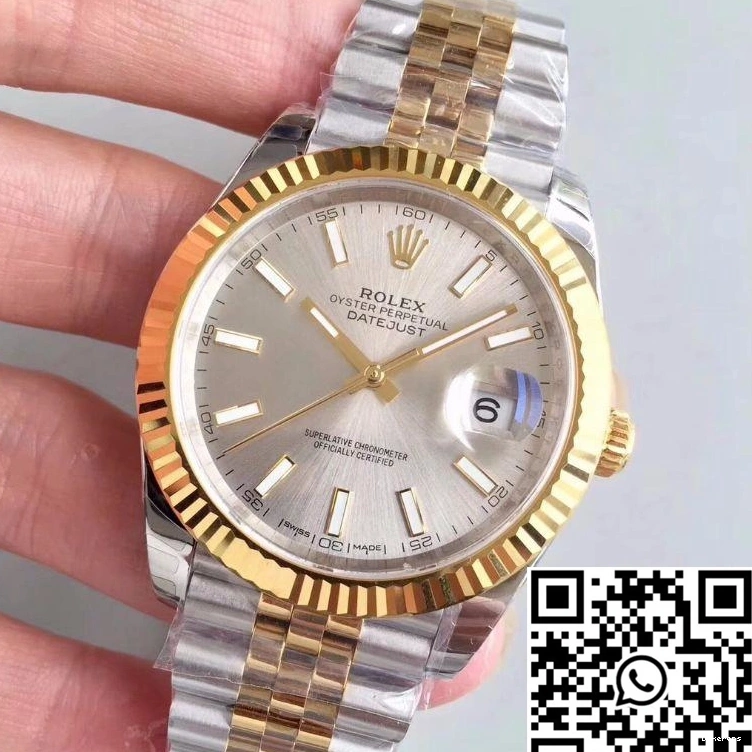 II Rhodium M126333-0004 Datejust Rolex 692 Effortless Dial EW Factory 0707
